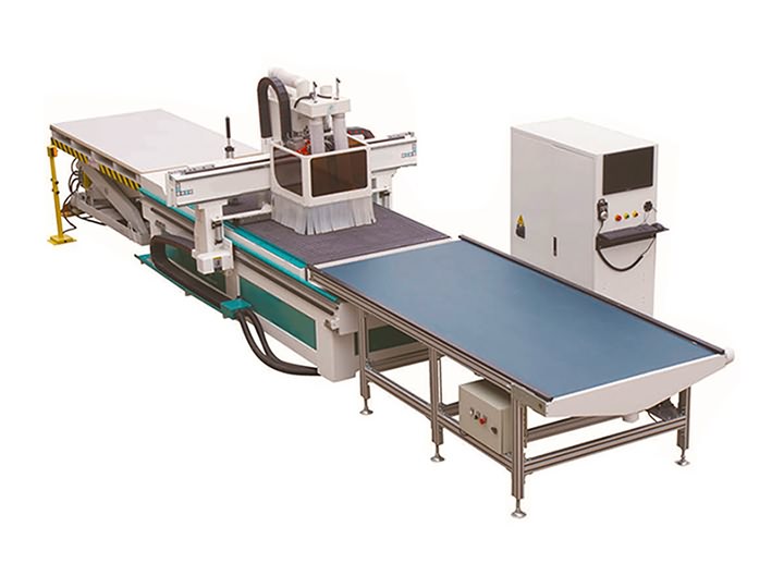 自動送料數控機床與板式家具生產線 自動送料數控機床與板式家具生產線