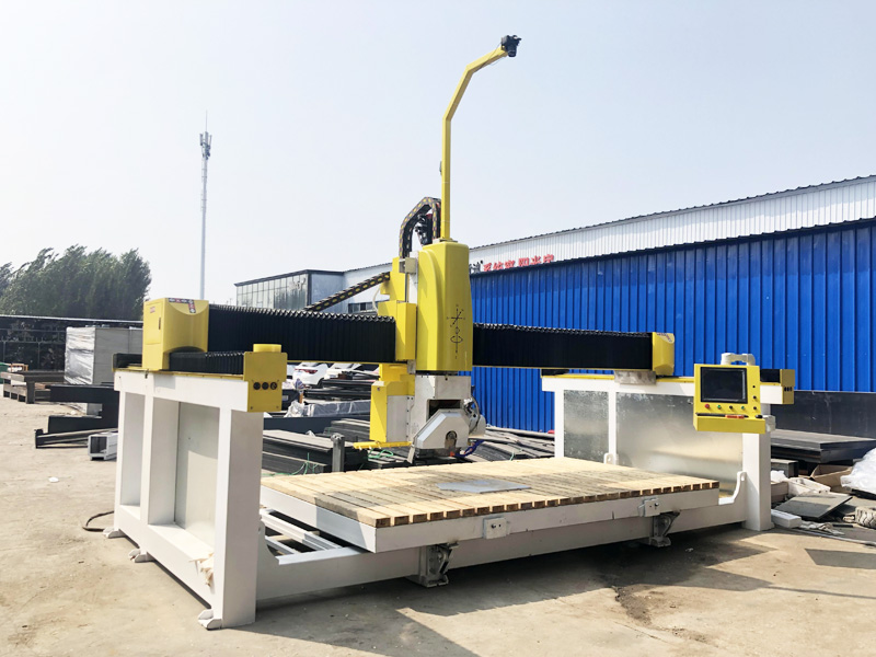 五軸數(shù)控石材橋切機(jī)適用于花崗巖和大理石