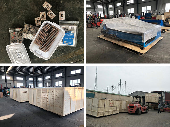 金屬管數控等離子切割機包裝