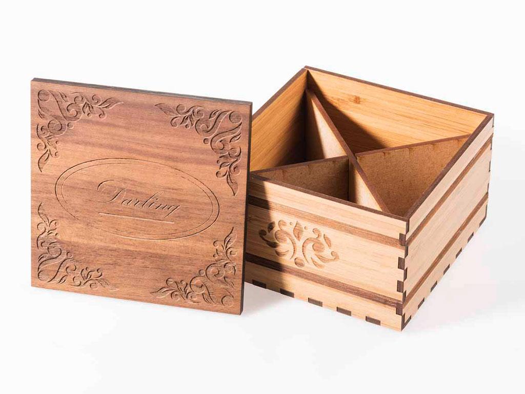 激光雕刻木盒