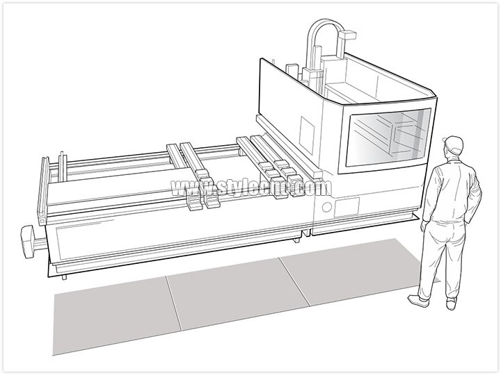 帶安全墊的 C 型框架/懸臂機(jī) 帶安全墊的 C 型框架/懸臂機(jī)