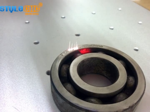 滾珠軸承光纖激光打標機 滾珠軸承光纖激光打標機