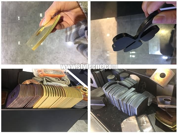 的樣本 4000W 帶有 IPG 激光源的光纖激光切割系統