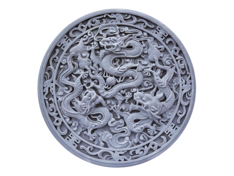 用于浮雕項目的數(shù)控石材雕刻機