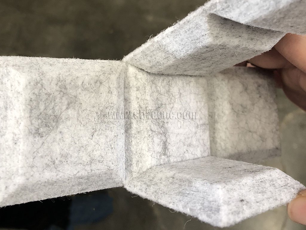 用 CNC 刀具切割毛氈的項(xiàng)目