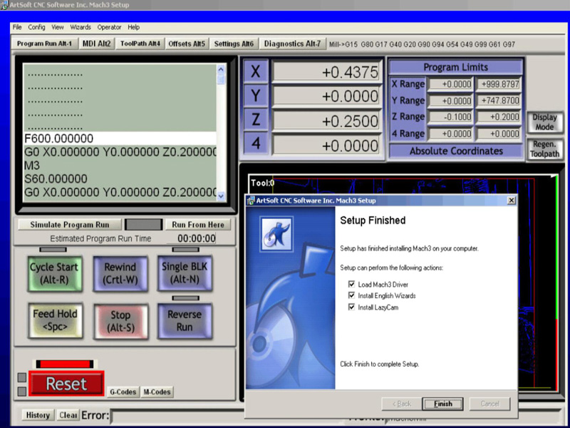 MACH3數字控制器