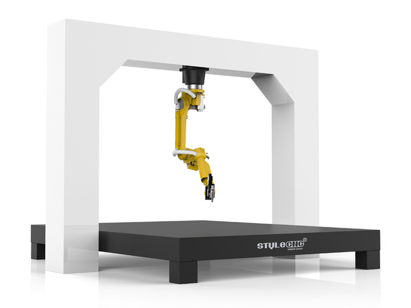 3D 用于金屬加工的光纖激光切割機器人 3D 用于金屬加工的光纖激光切割機器人