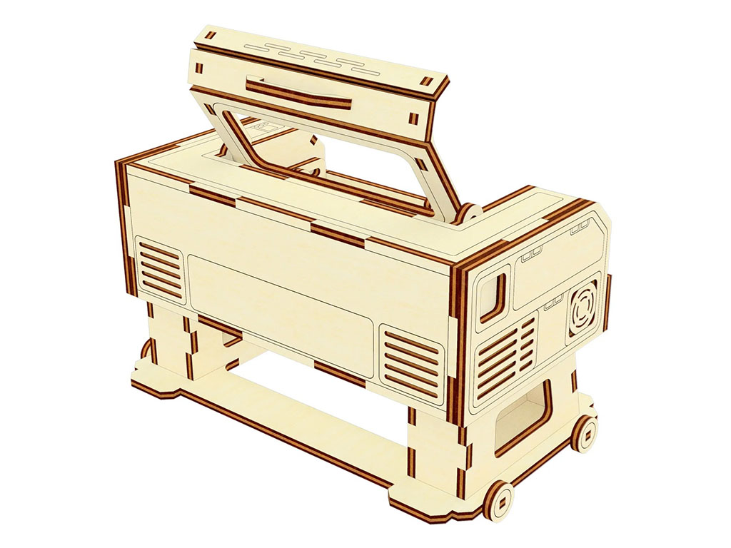 CO2 激光切割 3D 激光切割機(jī)拼圖