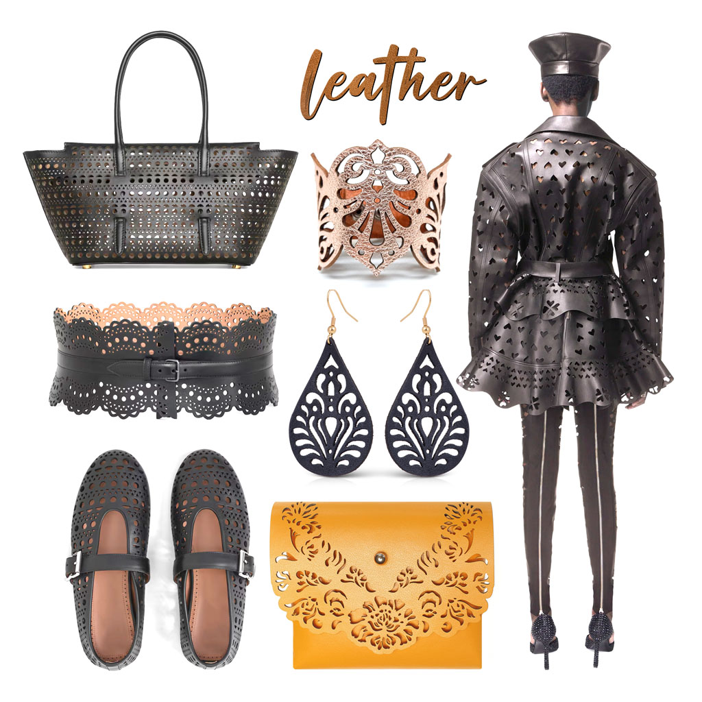 激光切割皮革項目