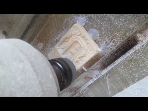 業余愛好數控銑床制作象牙工藝品